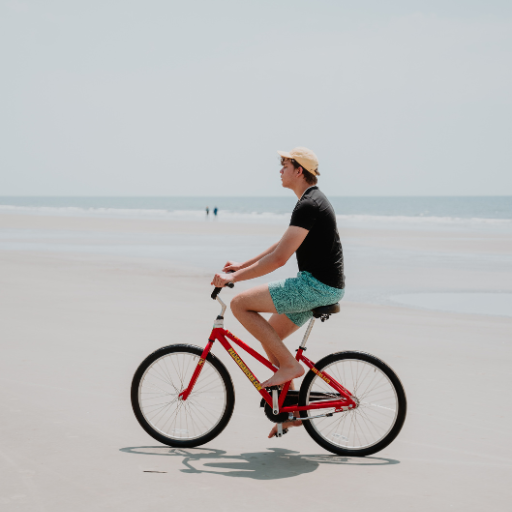 20th street beach and bikes